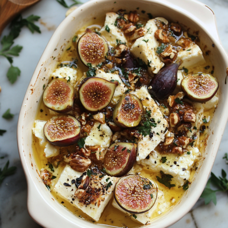 Baked Feta and Figs