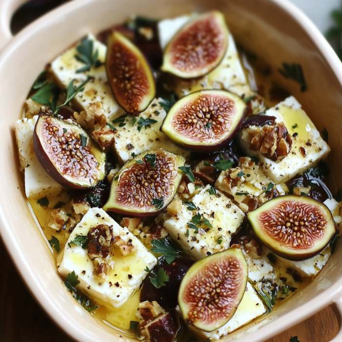 Baked Feta and Figs