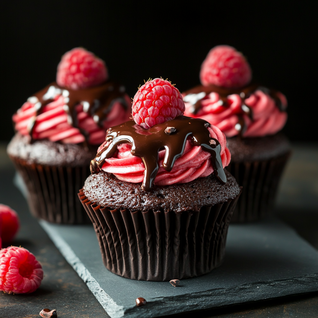 Decadent Raspberry Chocolate Lava Cupcakes You'll Adore