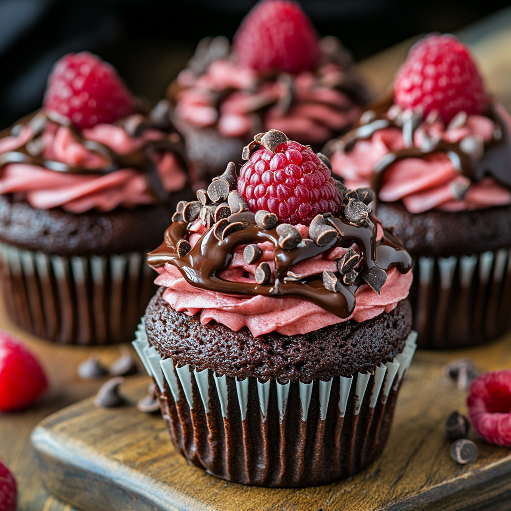 Decadent Raspberry Chocolate Lava Cupcakes You'll Adore