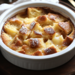 Grandma’s Old-Fashioned Bread Pudding: Warm Vanilla Comfort in Every Bite