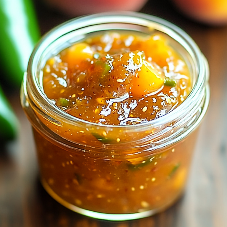 Peach Jalapeno Jam Recipe