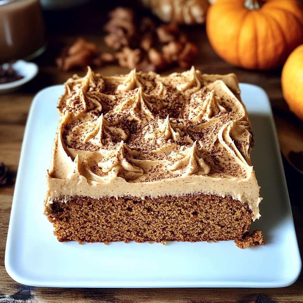 Pumpkin Chai Cake With Brown Butter Frosting | URBAN BAKES