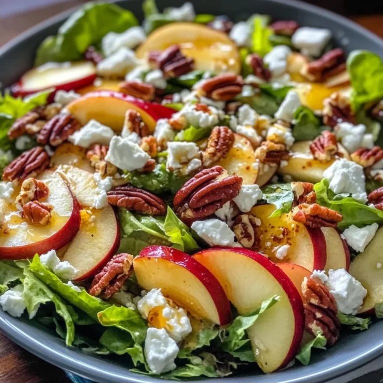 Autumn Harvest Honeycrisp Apple and Feta Salad
