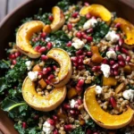 Autumn Harvest Salad with Pomegranates