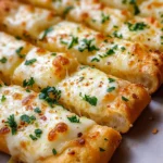 BEST CHEESY GARLIC BREAD RECIPE