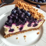 Blueberry Crumble Cheesecake