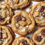 Brown Butter Toffee Cookies