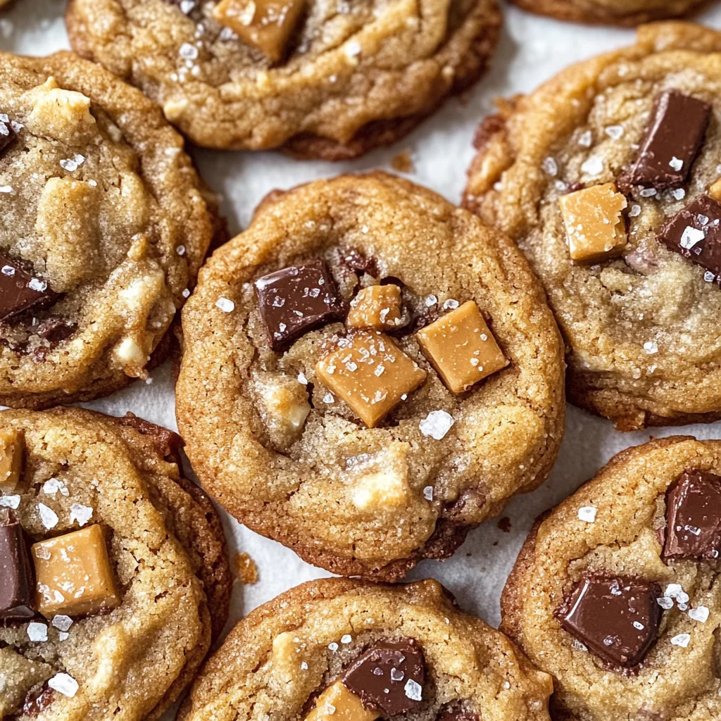 Brown Butter Toffee Cookies