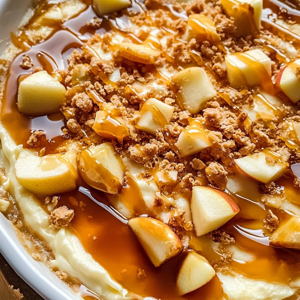 Caramel Apple Cheesecake Dip Recipe