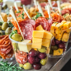 Charcuterie Cups