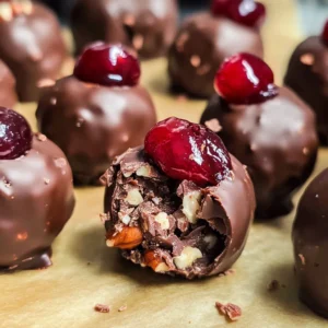 Cherry Bourbon Balls