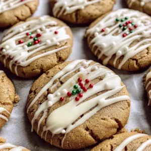 Chewy Maple Cinnamon Cookies with White Chocolate