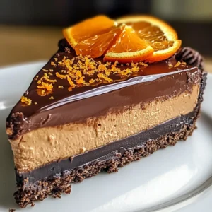 Chocolate Orange Cheesecake