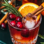 Cranberry Aperol Spritz (Ice Cube Cocktails!)