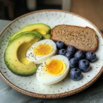 Creamy Soft-Boiled Egg Breakfast Plate
