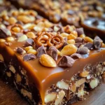 Decadent Caramel Chocolate Crunch Bars: A Sweet Indulgence