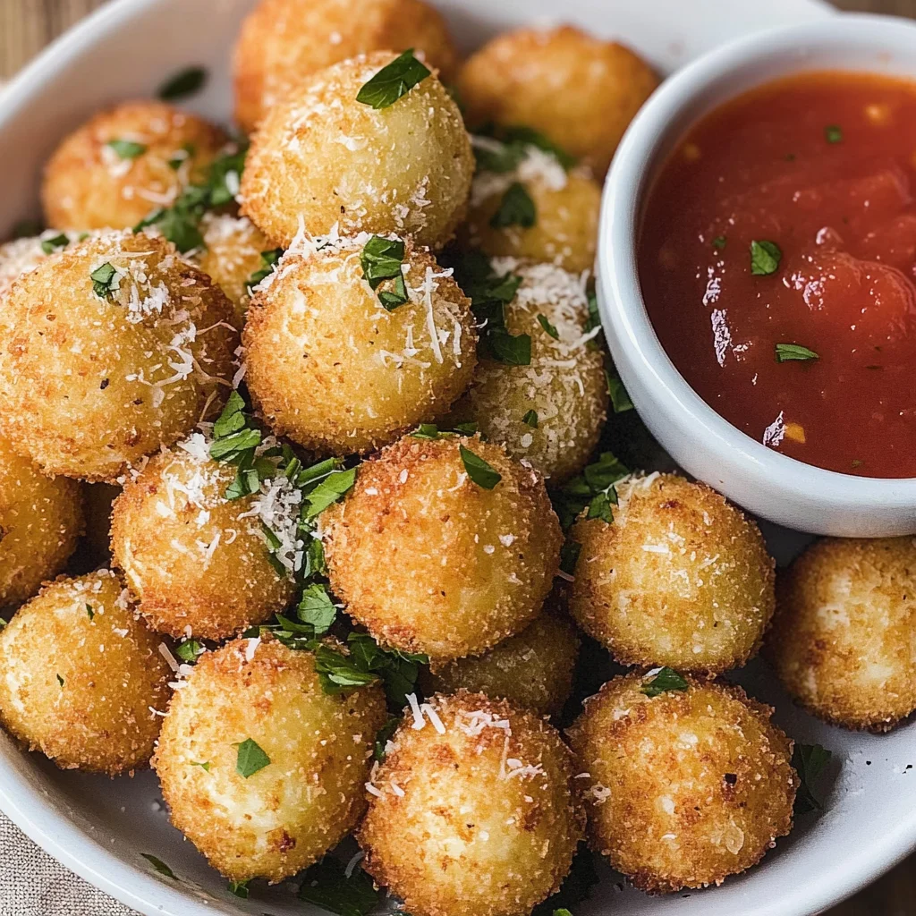 Fried Mozzarella Balls