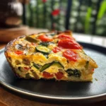 Garden Veggie Frittata: A 150-Calorie Delight