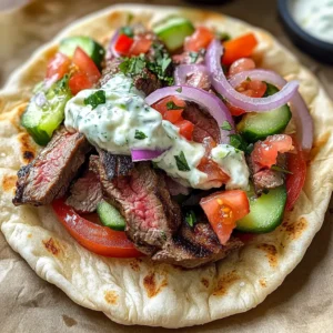 Greek Steak Gyros: An Amazing Ultimate Recipe for 5 Star Taste