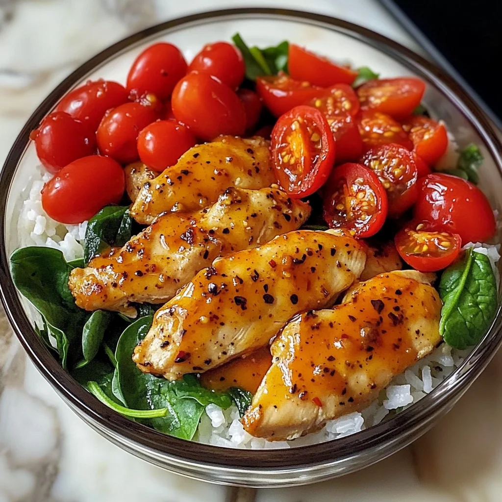 Honey Mustard Chicken Meal Prep Bowl