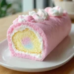 Japanese Cotton Candy Cake Roll