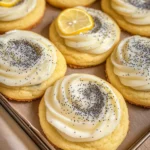 Lemon Poppy Seed Cheesecake Cookies