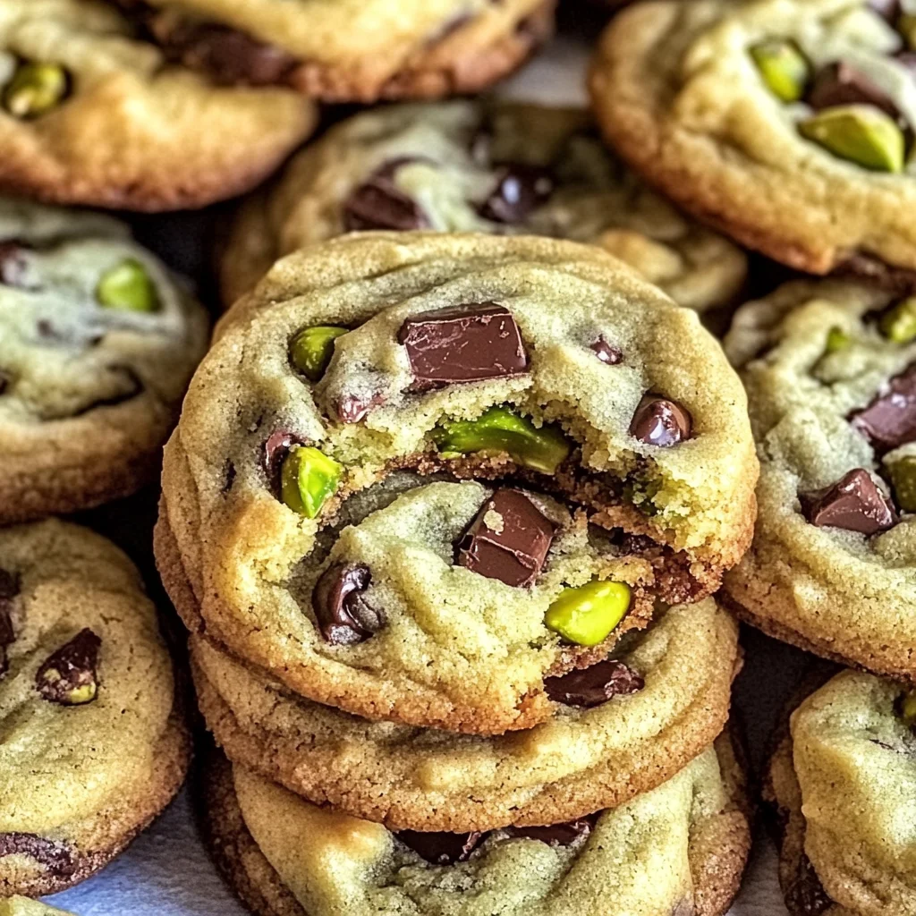 Pistachio Cream Cookies that Melt in Your Mouth