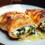Spinach Stuffed Chicken Breasts