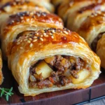 beef & Apple Sausage Rolls