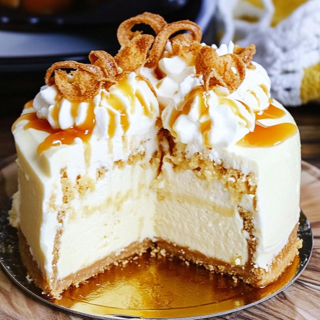 Butterbeer cheesecake