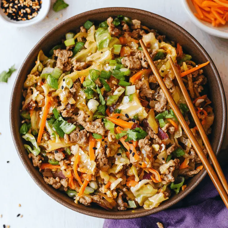 Paleo Egg Roll in a Bowl