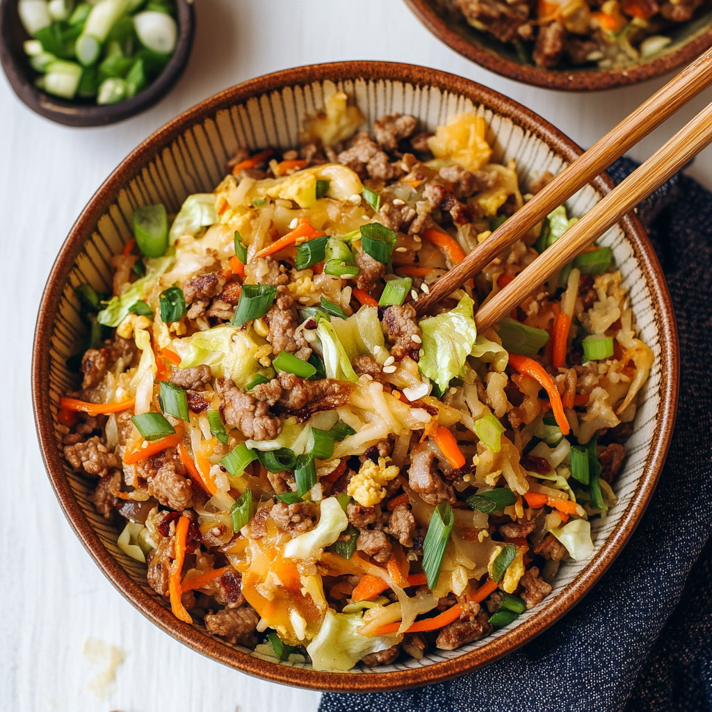 Paleo Egg Roll in a Bowl