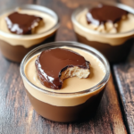 Vegan Peanut Butter Mousse (with a Chocolate Ganache!)