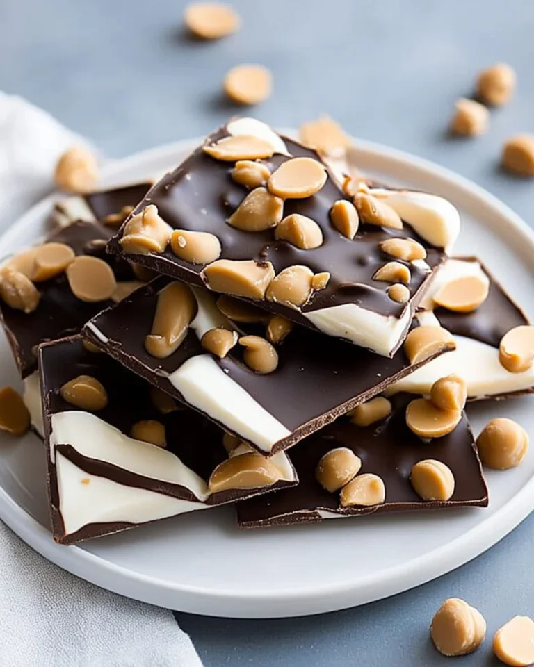 10 Minute Peanut Butter Chocolate Greek Yogurt Bark Recipe