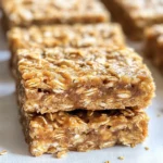 3 Ingredient Apple Oatmeal Bars