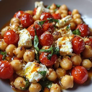 Baked Feta Chickpeas Recipe