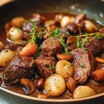 Beef Bourguignon (Julia Child Recipe)