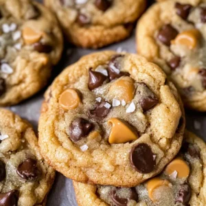 Best Ever Butterscotch Chocolate Chip Cookies (with Sea Salt)