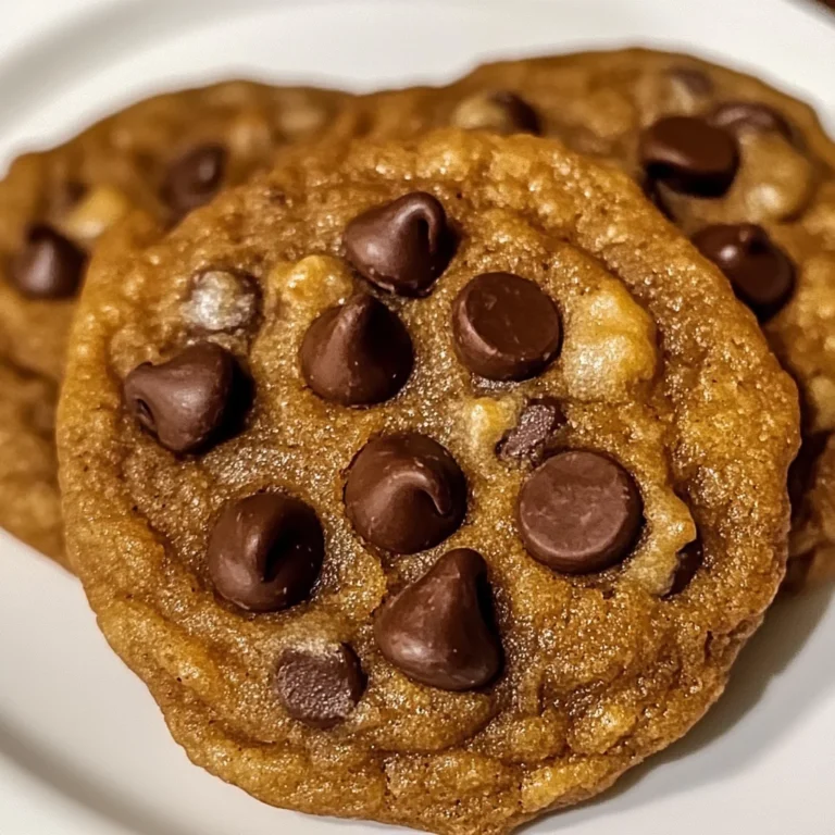 Brown Butter Pumpkin Chocolate Chip Cookies for Cozy Fall Nights