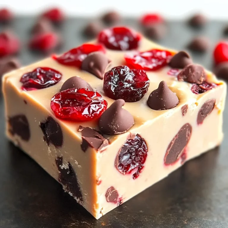 CHERRY GARCIA FUDGE