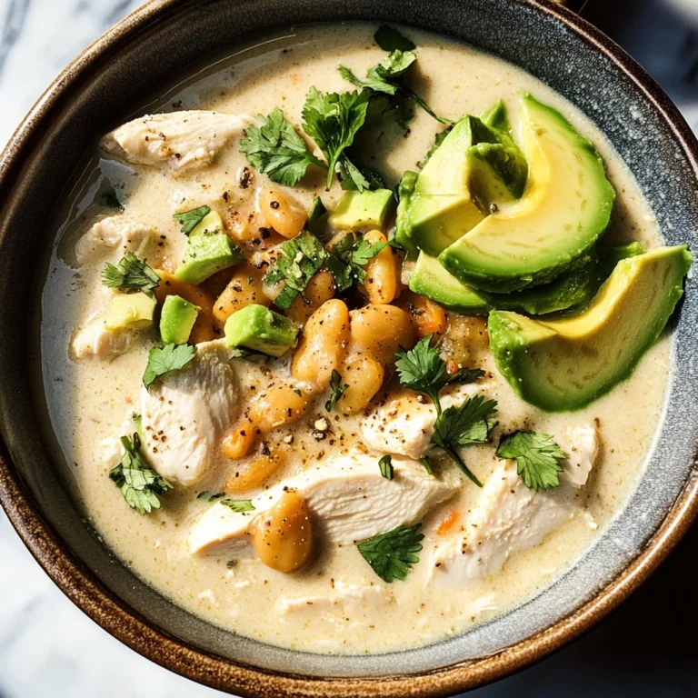Creamy White Chicken Chili