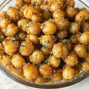 Crispy Roasted Chickpeas