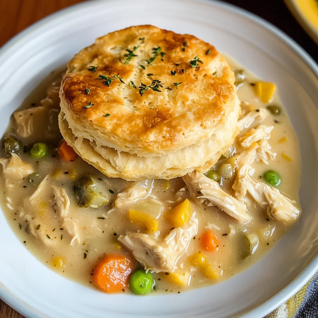 Crock Pot Chicken Pot Pie