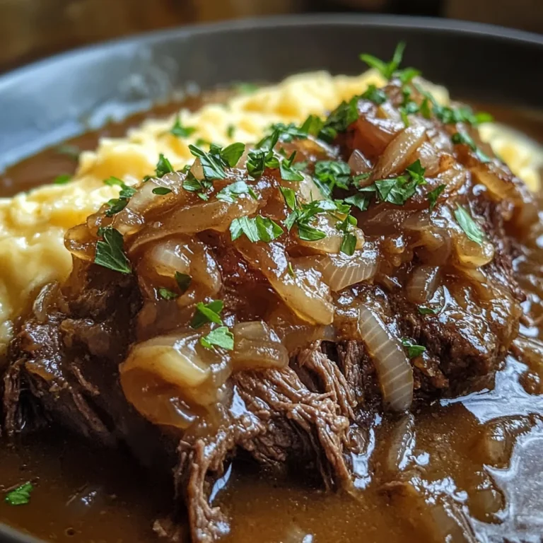 Crock Pot French Onion Pot Roast