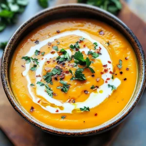 Easy Butternut Squash and Sweet Potato Soup