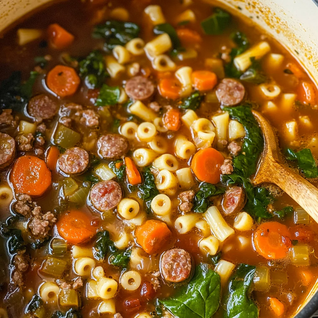 Easy Italian Sausage Soup