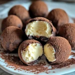 Easy Tiramisu Chocolate Truffles