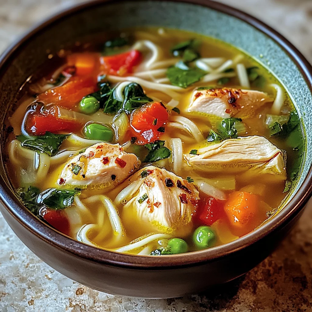 Ginger Garlic Chicken Noodle Soup: An Incredible Ultimate Recipe for Comfort