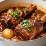 Greek-Style Braised Lamb Shanks